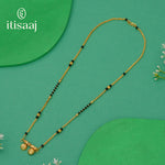 Elegant Short Mangalsutra with Vati Pendant - 4921
