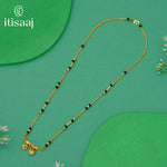 Elegant Short Mangalsutra with Vati Pendant - 4892