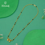 Elegant Short Mangalsutra with Vati Pendant - 4819