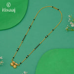 Elegant Short Mangalsutra with Vati Pendant - 4909