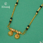 Elegant Short Mangalsutra with Vati Pendant - 4892