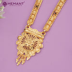 Forming Gold Maharashtrian Long Mangalsutra with Pendant - 5518