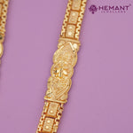 Forming Gold Maharashtrian Long Mangalsutra with Pendant - 5518