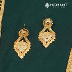 Forming Gold Rani Haar Necklace Set | Maharashtrian Rani Haar - 4250
