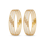 Modern Micro Gold Plated Designer Bangles - 5869-71