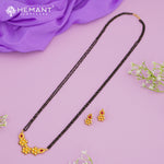 Micro Gold Plated Kudi Pendal Mangalsutra Set – Maharashtrian Style - 5501-02