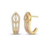 Sparkling American Diamond Long Mangalsutra Set with Earrings - 5647