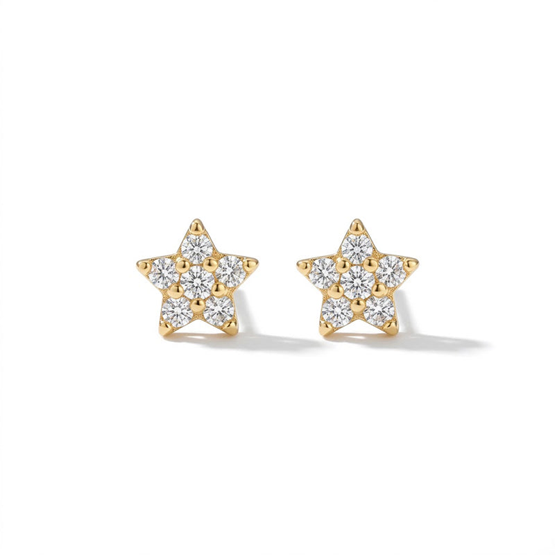 Star Stud Earrings 