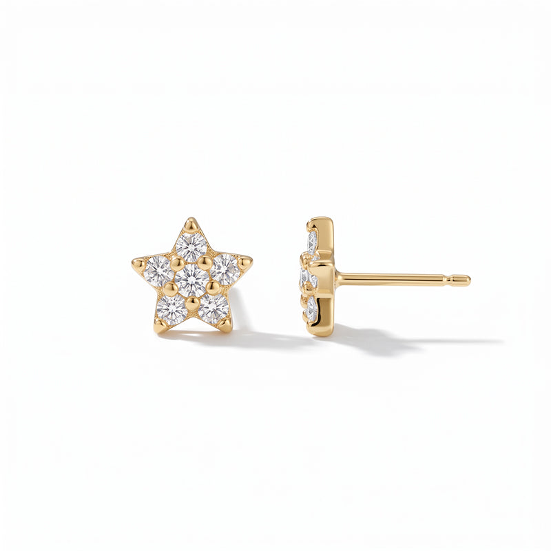 Star Stud Earrings 