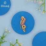Traditional Bridal Wear Nath/Nose Pin (Pressing) - 5121