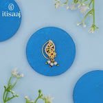Traditional Bridal Wear Nath/Nose Pin (Pressing) - 5355