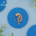 Traditional Bridal Wear Nath/Nose Pin (Pressing) - 5130