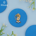 Traditional Bridal Wear Nath/Nose Pin (Pressing) - 5356