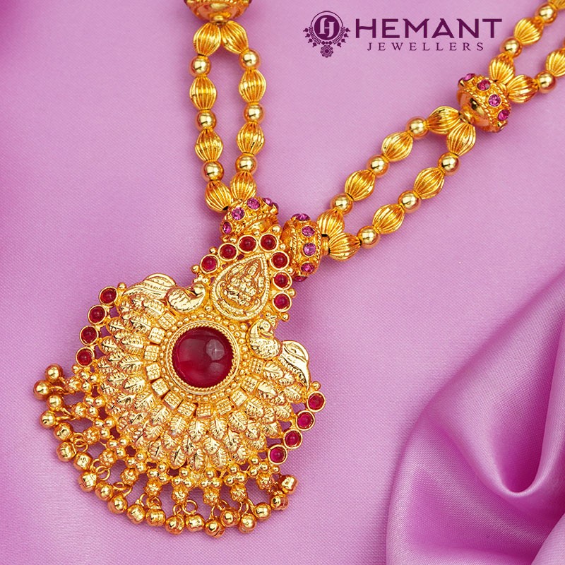 Traditional Maharashtrian Kolhapuri Jav Mala D2 Saaj Laxmi - 77