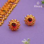 Traditional Maharashtrian Kolhapuri Saaj BR Geru Finished Jav 3 Panadi 27 Pan - 4749