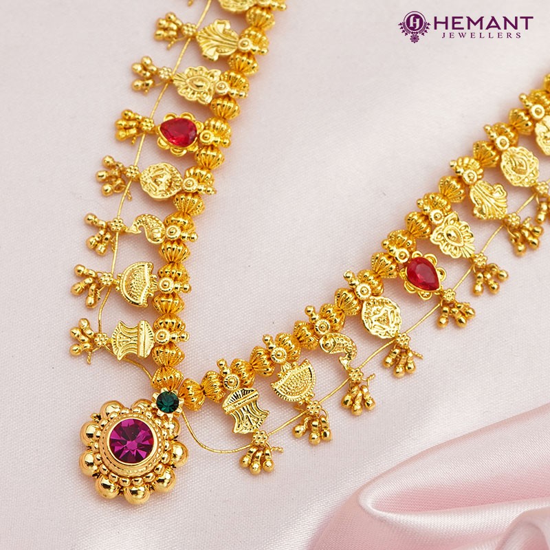 Shop Micro Gold Plated Kolhapuri Saaj Collection | Handcrafted Jewelry ...