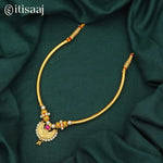 Traditional Maharashtrian Kolhapuri Shivai Har Nice Chand - 1056