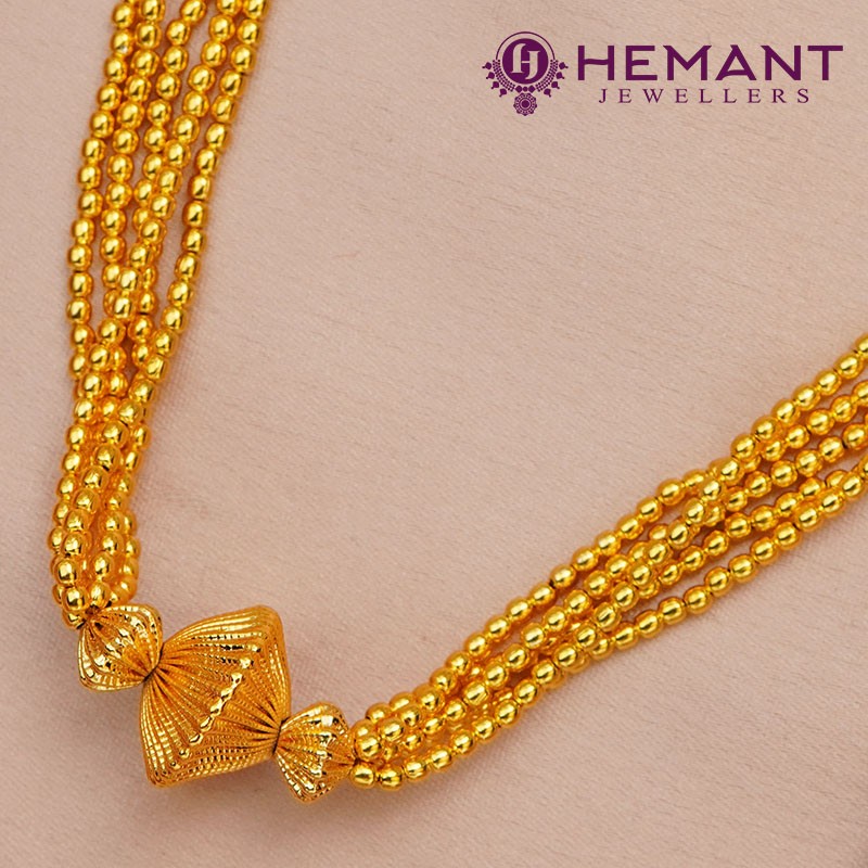 Traditional Maharashtrian Kolhapuri Thushi Golden Loose G8