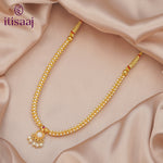 Traditional Maharashtrian Kolhapuri Thushi Moti Wati Pendal - 5309