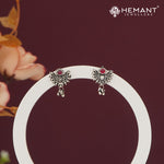 Traditional Maharashtrian Kolhapuri Tops Chand Nice Silver(Oxidized) - 5521
