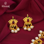 Traditional Maharashtrian Moti Har 15 Kamal - 3937