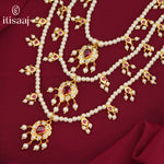 Traditional Maharashtrian Moti Har Long 3 Step - 258