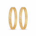 Traditional Micro Gold Plated Textured Designer Bangles | Ethnic Bangles - 5792-94